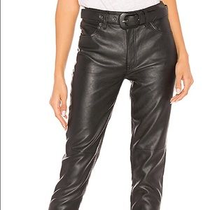 SOLD: NWOT Free People Vegan Faux Leather Pants